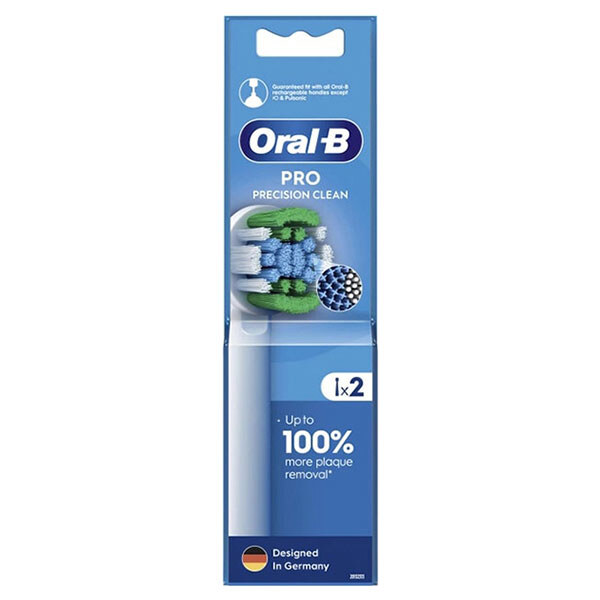 Насадка для зубной щетки Braun Oral-B Pro Precision Clean EB20RX Clean Maximiser, Белый - № 3 Насадка для зубной щетки Braun Oral-B Pro Precision Clean EB20RX Clean Maximiser, Белый - № 3