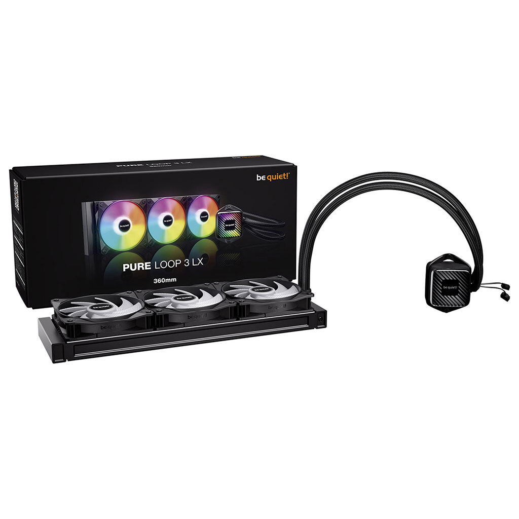 Система водяного охлаждения be quiet! Pure Loop 3 LX BW031EU, Черный - № 4 Система водяного охлаждения be quiet! Pure Loop 3 LX BW031EU, Черный - № 4