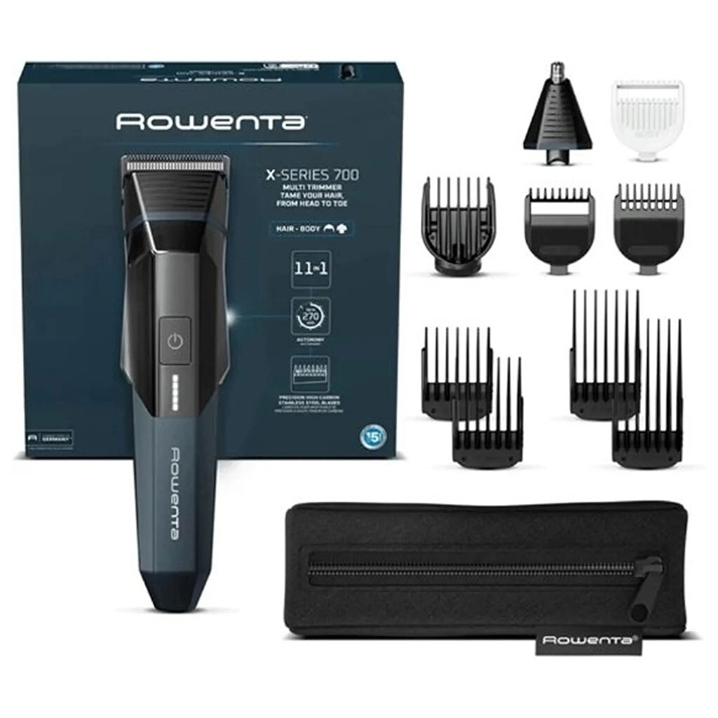 Триммер Rowenta X Series 700 TN9610E0, Черный - № 2 Триммер Rowenta X Series 700 TN9610E0, Черный - № 2
