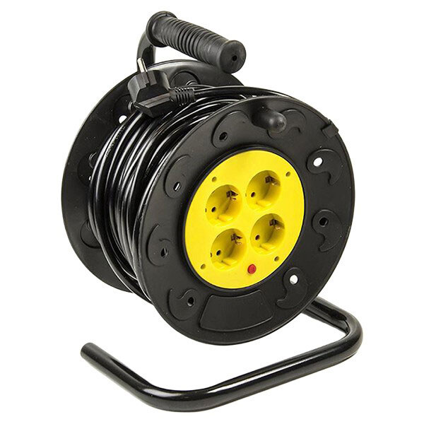 Сетевой удлинитель PowerPlant JY-2000/20, 20.0 м., Черный - № 2 Сетевой удлинитель PowerPlant JY-2000/20, 20.0 м., Черный - № 2