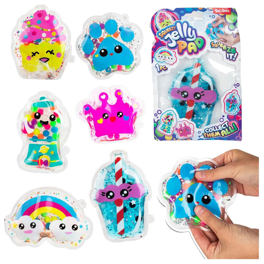 Игрушка-антистресс "Jelly", микс, Toi-Toys - № 1 Игрушка-антистресс "Jelly", микс, Toi-Toys - № 1