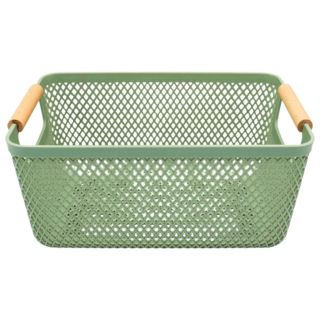 Корзина для хранения пластиковая Bathroom Solutions, 26,5х18,4х12 см - № 2 Корзина для хранения пластиковая Bathroom Solutions, 26,5х18,4х12 см - № 2