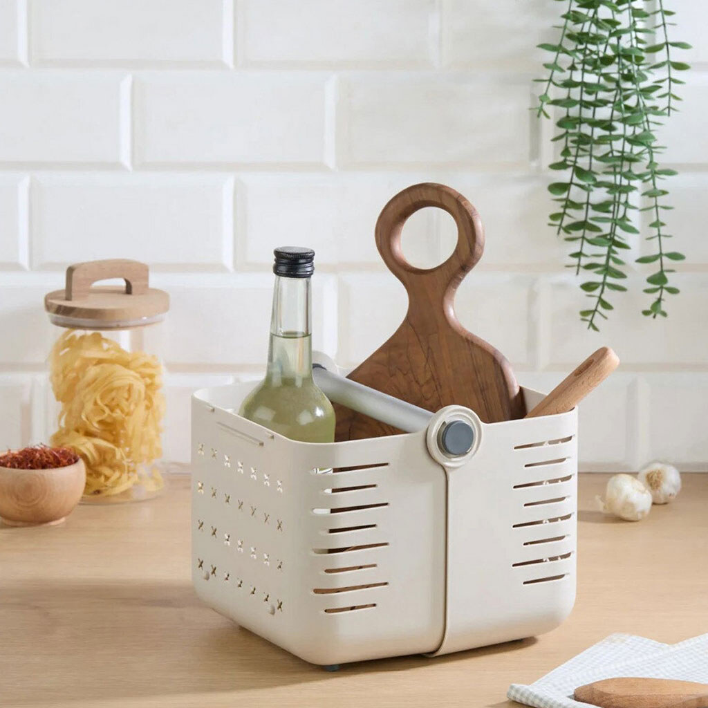 Корзина для хранения пластиковая без крышки Sun Plast - № 6 Корзина для хранения пластиковая без крышки Sun Plast - № 6