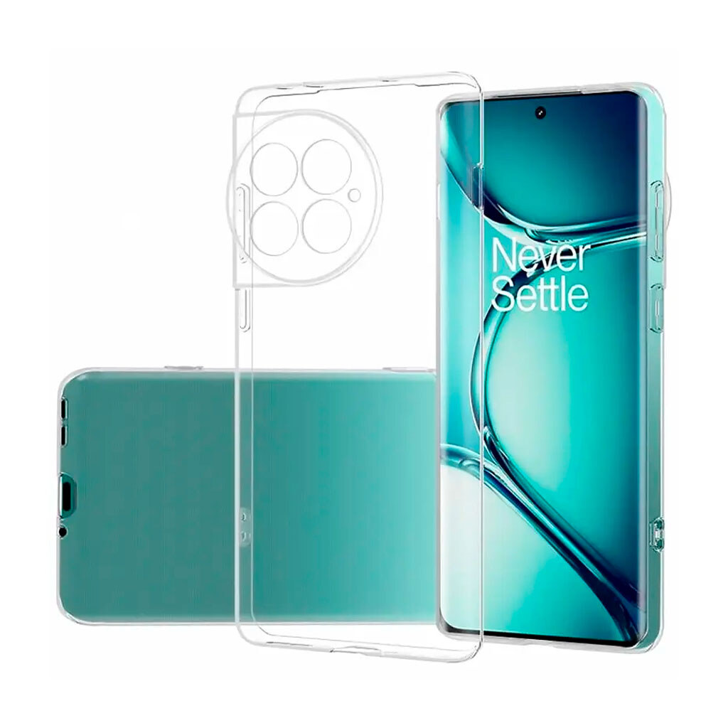 Чехол (накладка) OnePlus 12, Virgin Silicone, Прозрачный - № 1 Чехол (накладка) OnePlus 12, Virgin Silicone, Прозрачный - № 1