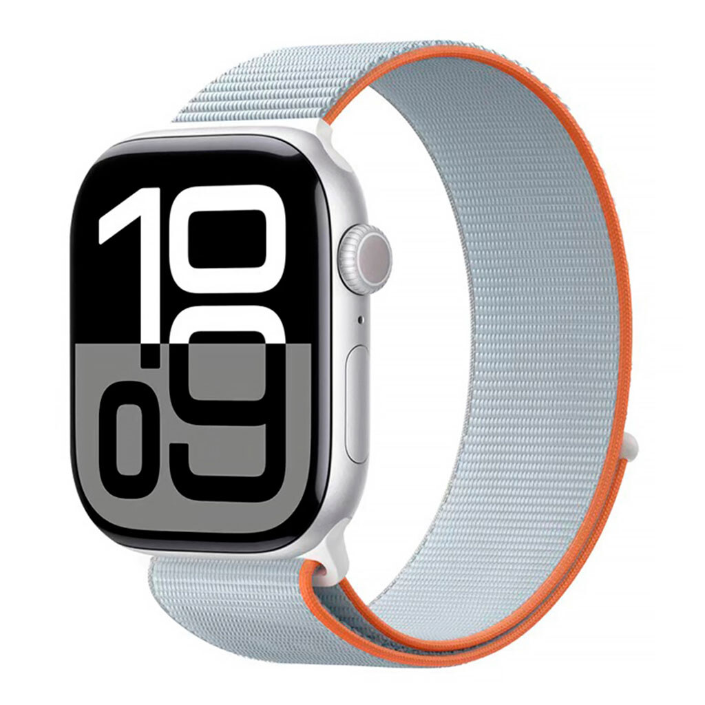 Ремешок Apple Watch 38 / Watch 40, Blueo Woven, Серый - № 1 Ремешок Apple Watch 38 / Watch 40, Blueo Woven, Серый - № 1