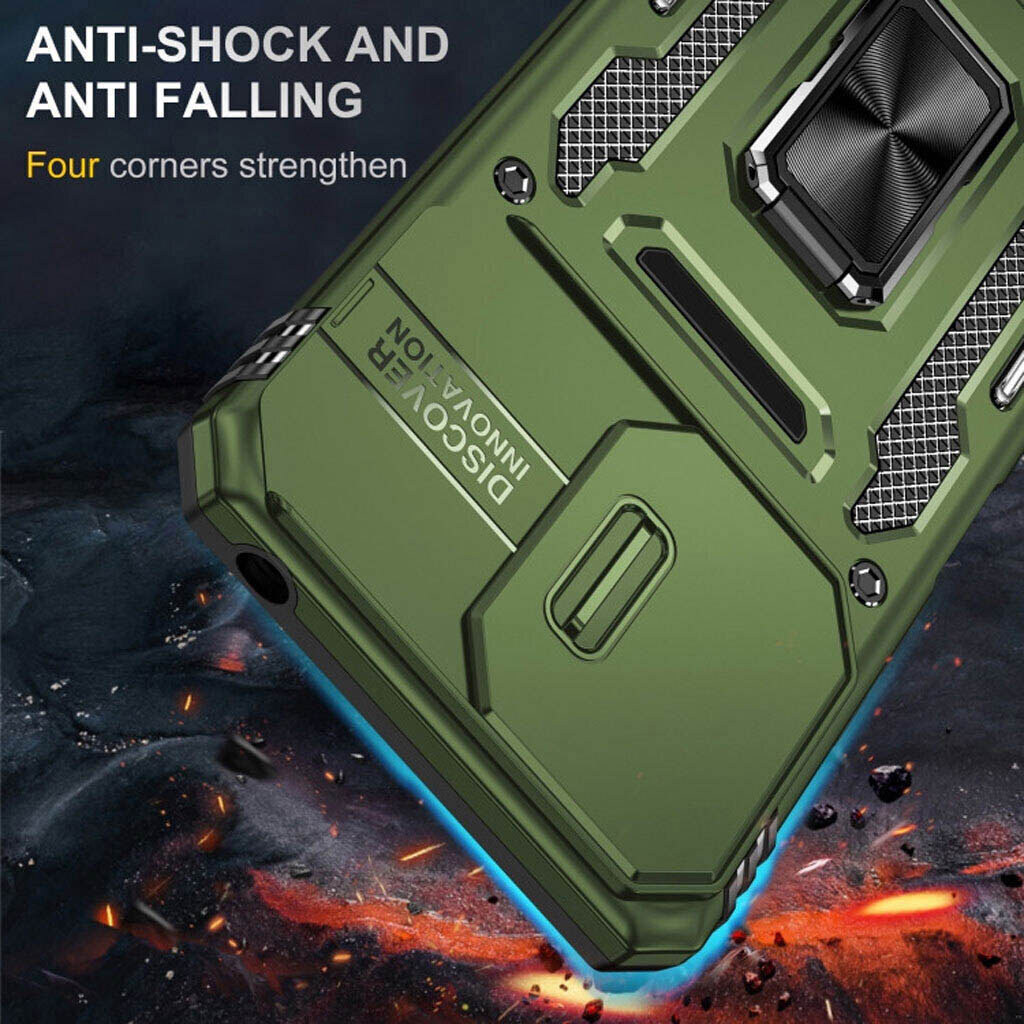 Чехол (накладка) Xiaomi 15T, Epik Camshield Army Ring, Army Green, Оливковый - № 2 Чехол (накладка) Xiaomi 15T, Epik Camshield Army Ring, Army Green, Оливковый - № 2