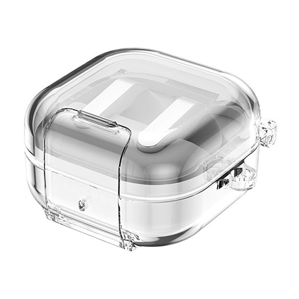 Чохол (накладка) Samsung Galaxy Buds 4 / Galaxy Buds 4 Pro, Epik Crystal Lock, Прозорий - № 2 Чохол (накладка) Samsung Galaxy Buds 4 / Galaxy Buds 4 Pro, Epik Crystal Lock, Прозорий - № 2