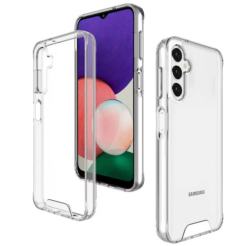 Чехол (накладка) Samsung Galaxy A36 5G / Galaxy A37 5G, BeCover Space Case, Прозрачный - № 2 Чехол (накладка) Samsung Galaxy A36 5G / Galaxy A37 5G, BeCover Space Case, Прозрачный - № 2