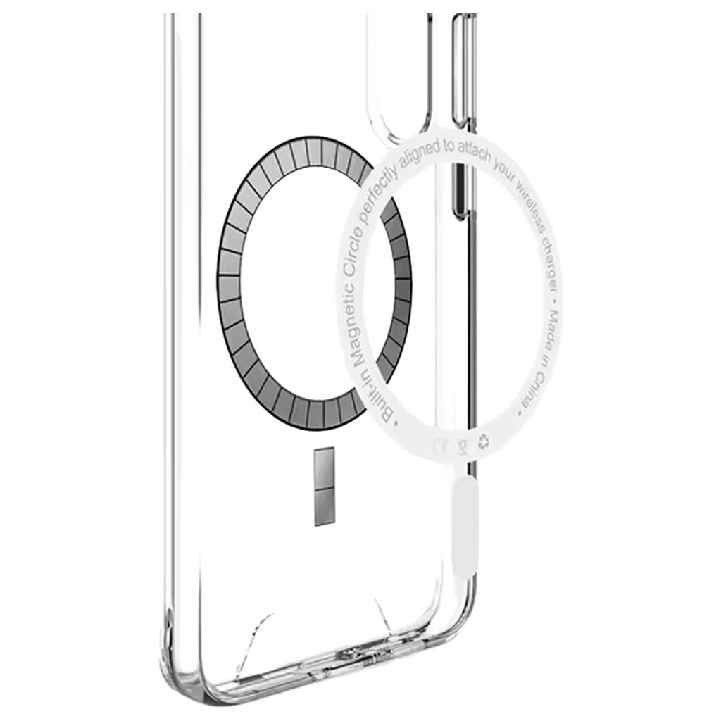 Чохол (накладка) Samsung Galaxy A36 5G / Galaxy A37 5G, Space, MagSafe, Прозорий - № 2 Чохол (накладка) Samsung Galaxy A36 5G / Galaxy A37 5G, Space, MagSafe, Прозорий - № 2