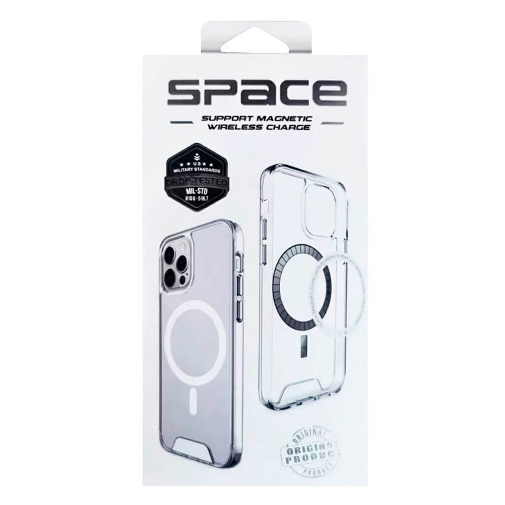 Чохол (накладка) Samsung Galaxy A36 5G / Galaxy A37 5G, Space, MagSafe, Прозорий - № 3 Чохол (накладка) Samsung Galaxy A36 5G / Galaxy A37 5G, Space, MagSafe, Прозорий - № 3