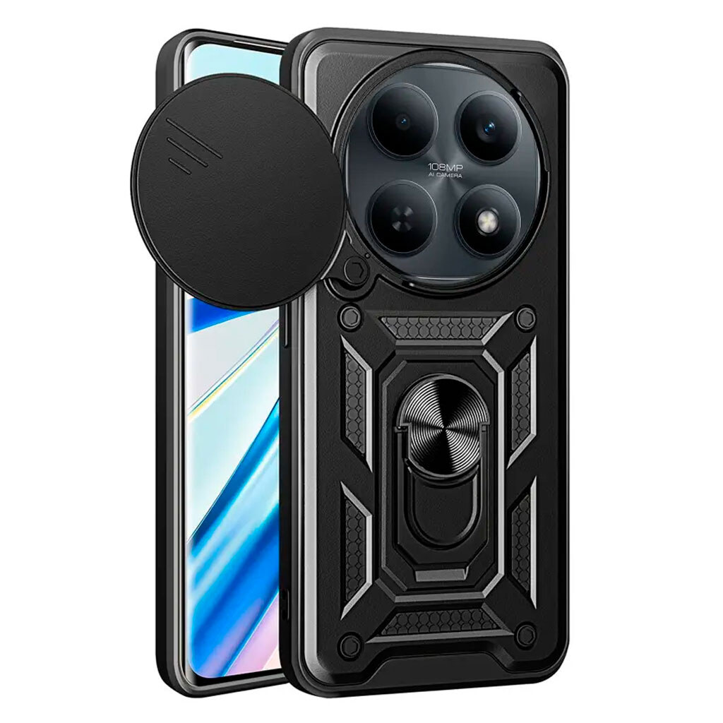 Чехол (накладка) Xiaomi Redmi Note 15 Pro, Armor Guard Shield, Черный - № 1 Чехол (накладка) Xiaomi Redmi Note 15 Pro, Armor Guard Shield, Черный - № 1