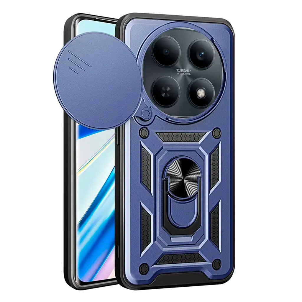 Чехол (накладка) Xiaomi Redmi Note 15 Pro 5G, Armor Guard Shield, Синий - № 1 Чехол (накладка) Xiaomi Redmi Note 15 Pro 5G, Armor Guard Shield, Синий - № 1