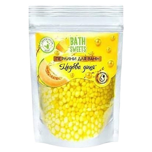 Перлини для ванн AquaShine Bath Sweets "Медова диня", 120г - № 1 Перлини для ванн AquaShine Bath Sweets "Медова диня", 120г - № 1