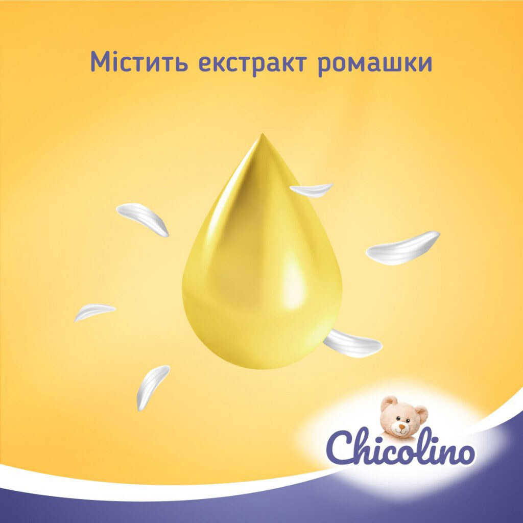 Средство для мытья детской посуды Chicolino "Ромашка", 500мл - № 3 Средство для мытья детской посуды Chicolino "Ромашка", 500мл - № 3