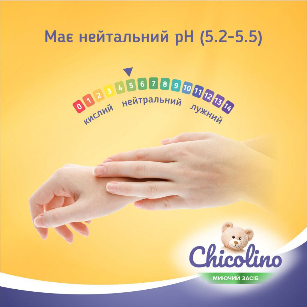 Средство для мытья детской посуды Chicolino "Ромашка", 500мл - № 4 Средство для мытья детской посуды Chicolino "Ромашка", 500мл - № 4