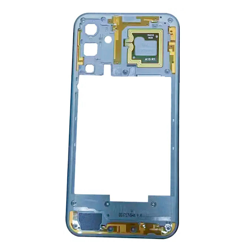Средняя часть Samsung M156 Galaxy M15, Голубой - № 1 Средняя часть Samsung M156 Galaxy M15, Голубой - № 1