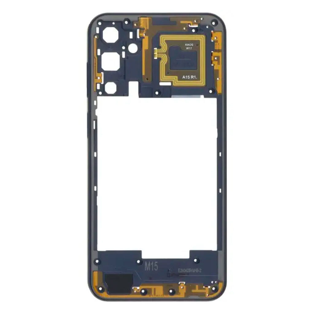 Средняя часть Samsung M156 Galaxy M15, Синий - № 1 Средняя часть Samsung M156 Galaxy M15, Синий - № 1