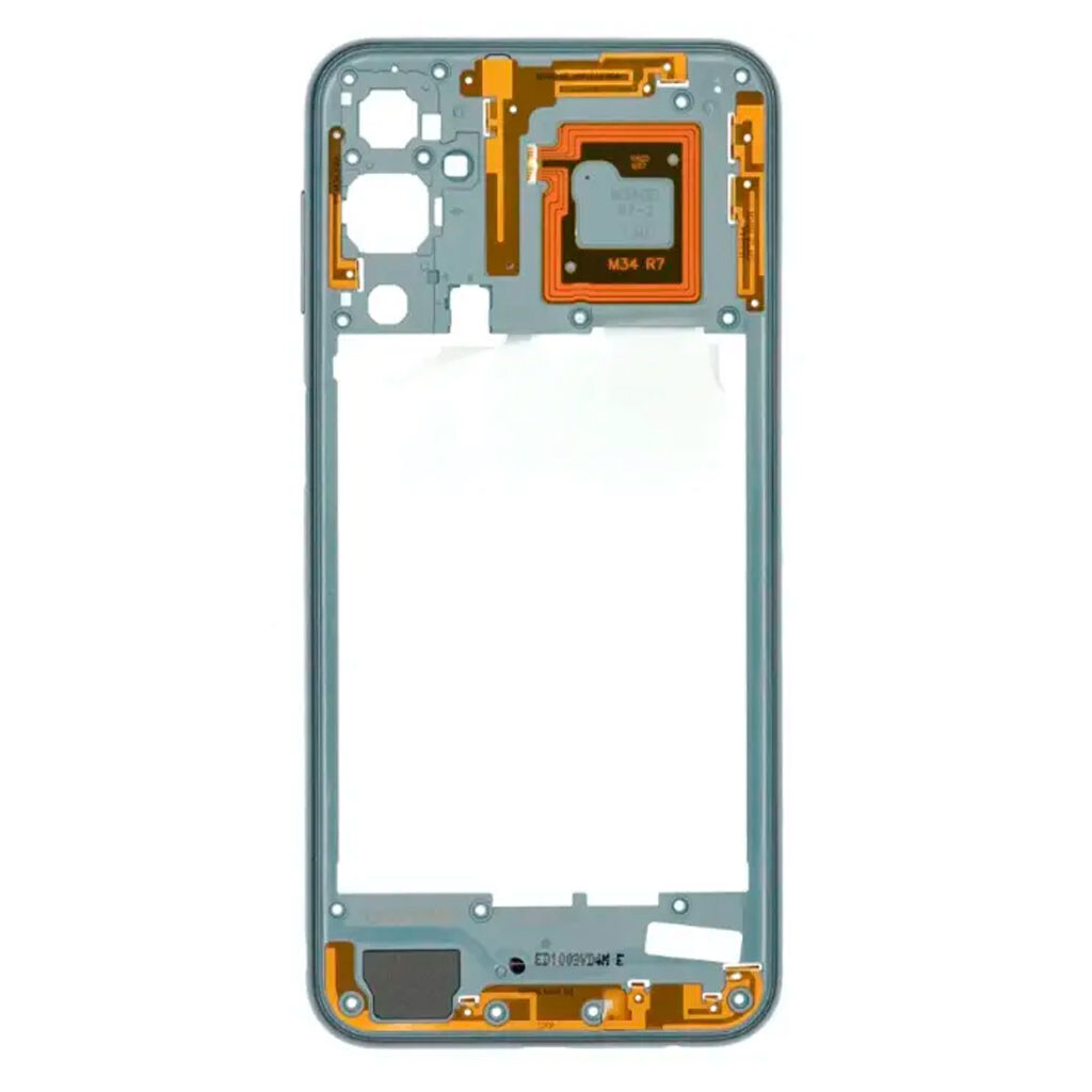 Средняя часть Samsung M346 Galaxy M34 5G, Голубой - № 2 Средняя часть Samsung M346 Galaxy M34 5G, Голубой - № 2
