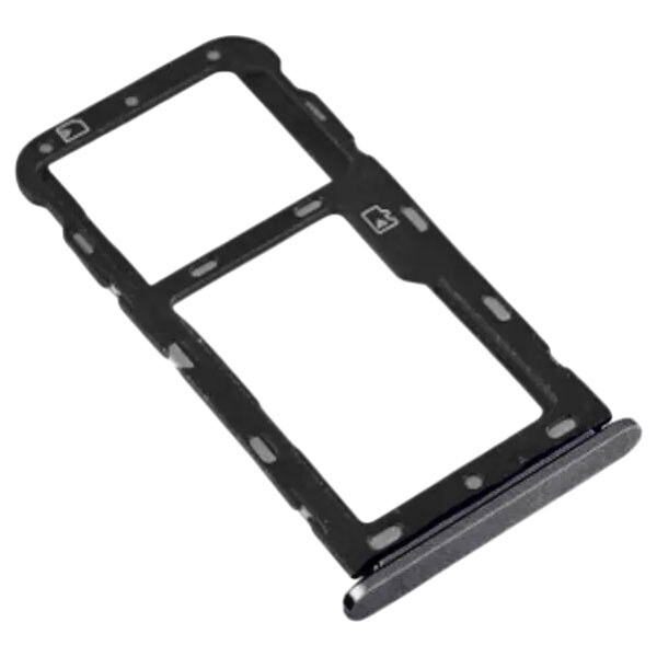 Держатель SIM-карты ZTE Blade A76 (Z2474), С разъемом на карту памяти, Черный - № 1 Держатель SIM-карты ZTE Blade A76 (Z2474), С разъемом на карту памяти, Черный - № 1