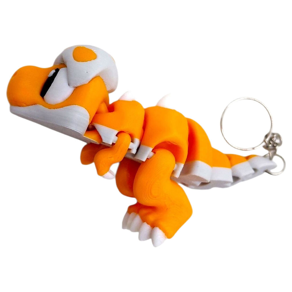 Брелок "Cute Baby: T-Rex / Тиранозавр Keychain", 3D печать, OYTOY - № 1 Брелок "Cute Baby: T-Rex / Тиранозавр Keychain", 3D печать, OYTOY - № 1