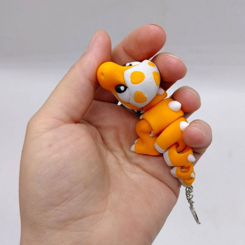 Брелок "Cute Baby: T-Rex / Тиранозавр Keychain", 3D печать, OYTOY - № 3 Брелок "Cute Baby: T-Rex / Тиранозавр Keychain", 3D печать, OYTOY - № 3