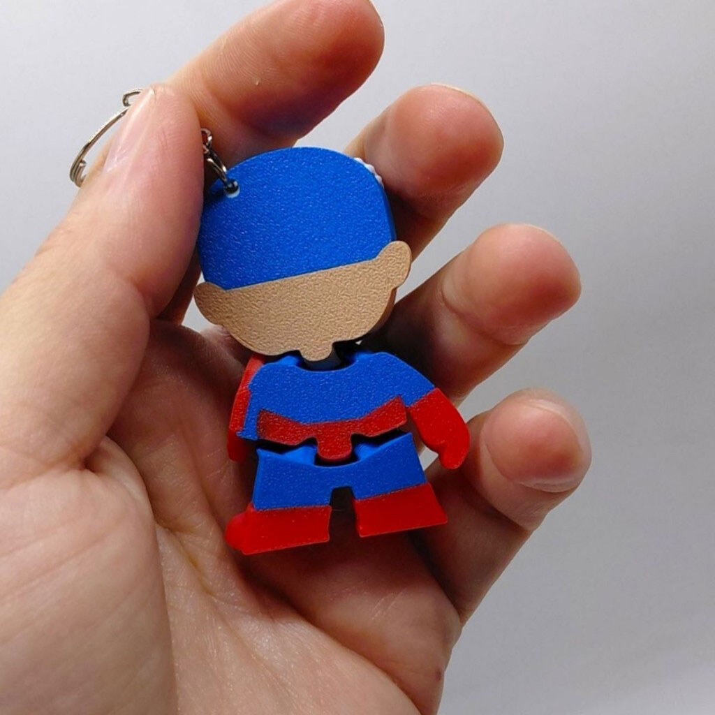Брелок "Hero Capitan America Marvel / Капітан Америка Марвел Keychain", 3D печать, OYTOY - № 3 Брелок "Hero Capitan America Marvel / Капітан Америка Марвел Keychain", 3D печать, OYTOY - № 3