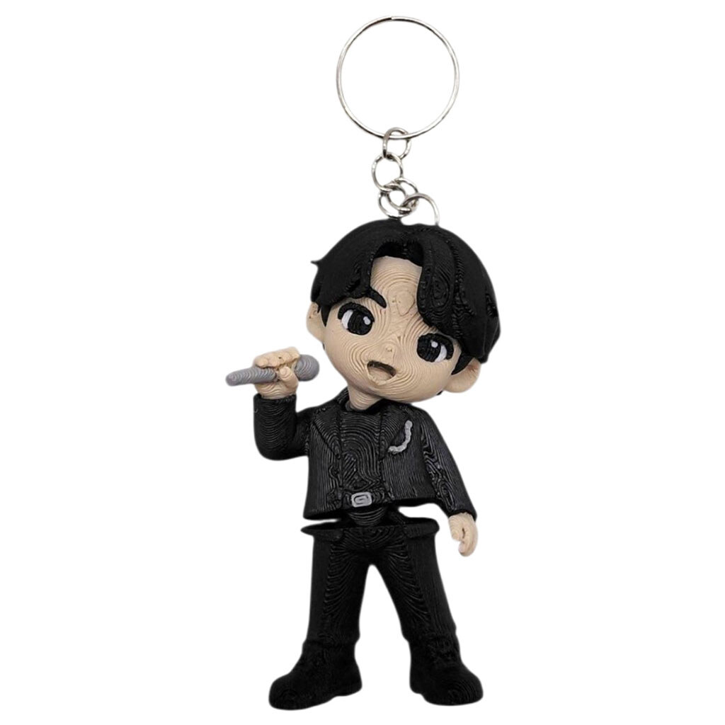 Брелок "Hero K-Pop Bts Чон Джонгу́К / Певец Бтс Jeon Jeongkuk, Keychain", 3D печать, OYTOY - № 1 Брелок "Hero K-Pop Bts Чон Джонгу́К / Певец Бтс Jeon Jeongkuk, Keychain", 3D печать, OYTOY - № 1