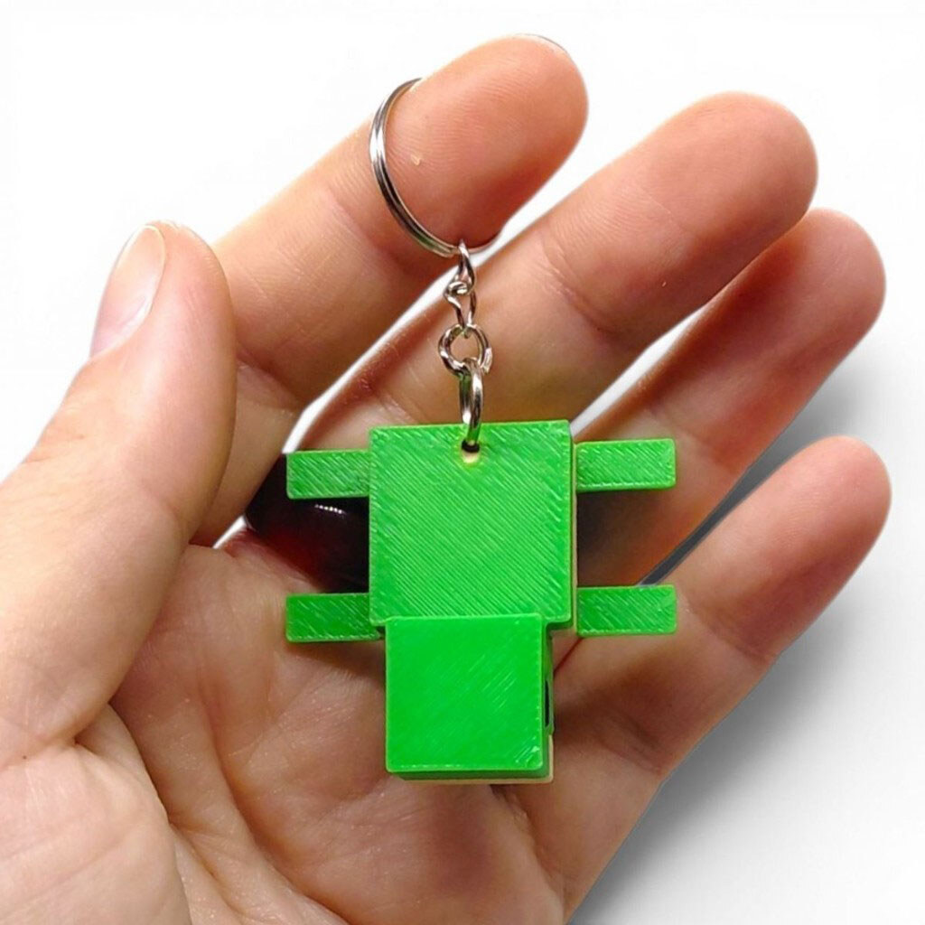 Брелок "Minecraft / Майнкрафт: Turtle / Черепашка Keychain", 3D печать, OYTOY - № 3 Брелок "Minecraft / Майнкрафт: Turtle / Черепашка Keychain", 3D печать, OYTOY - № 3