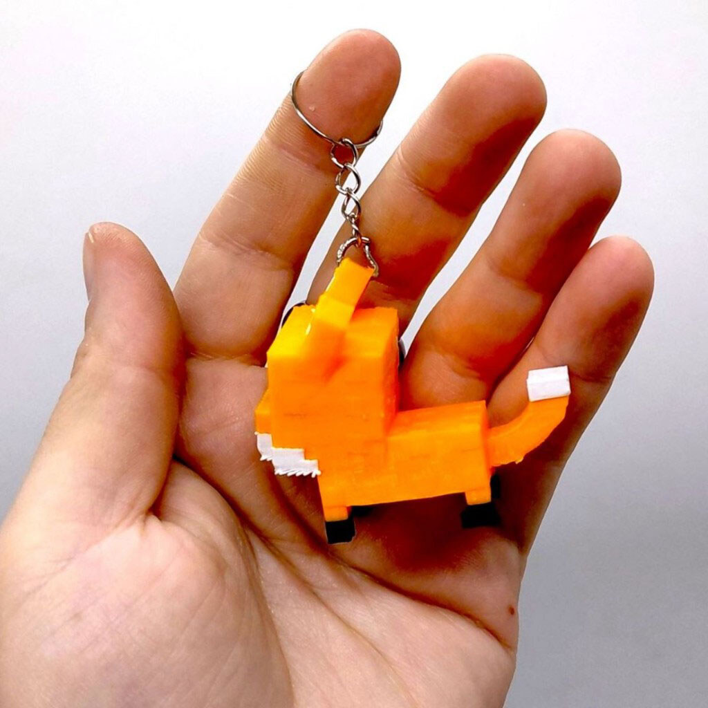 Брелок "Roblox Fox / Лисиця Gag Keychain", 3D печать, OYTOY - № 3 Брелок "Roblox Fox / Лисиця Gag Keychain", 3D печать, OYTOY - № 3