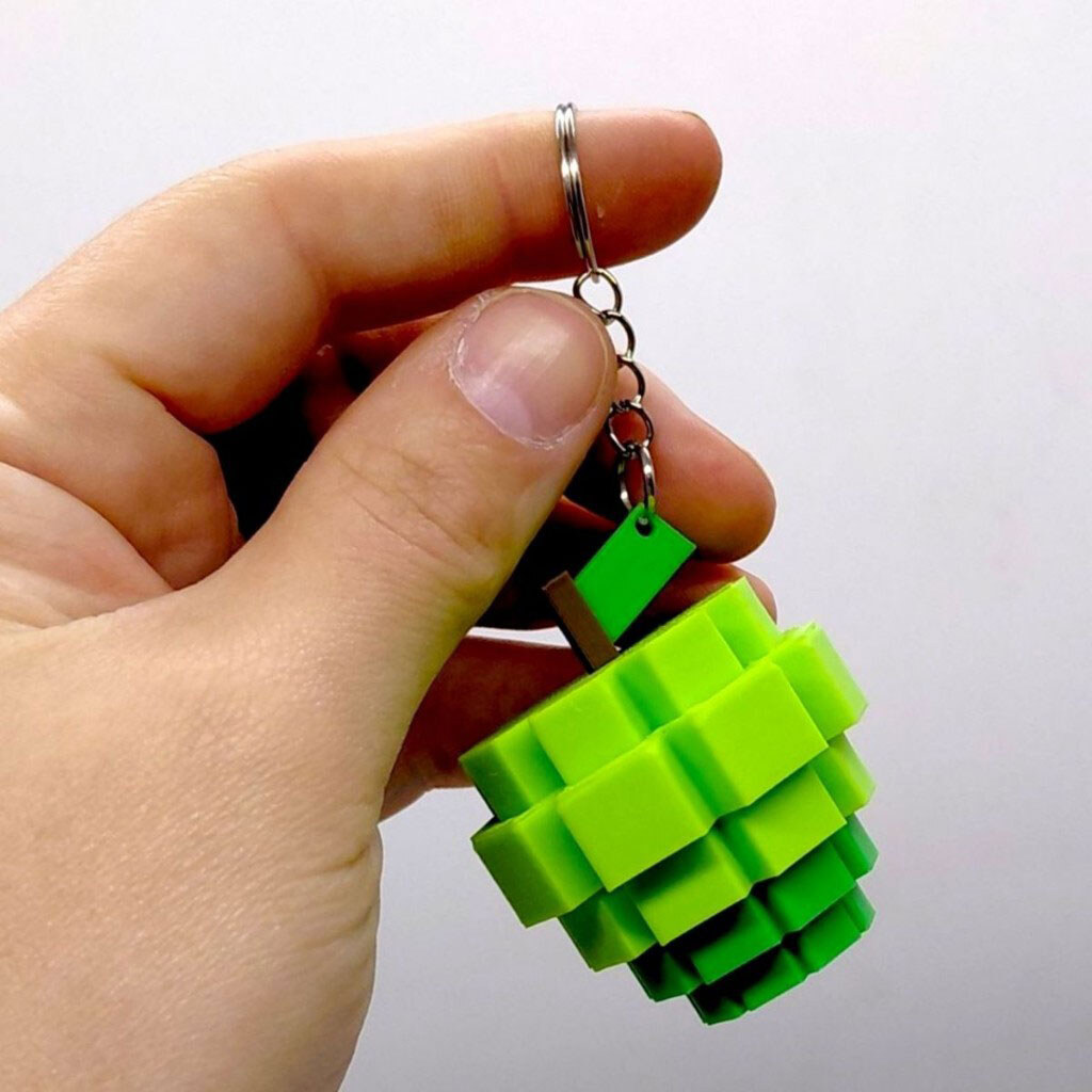Брелок "Roblox Sugar Apple / Яблуко Gag Keychain", 3D печать, OYTOY - № 3 Брелок "Roblox Sugar Apple / Яблуко Gag Keychain", 3D печать, OYTOY - № 3