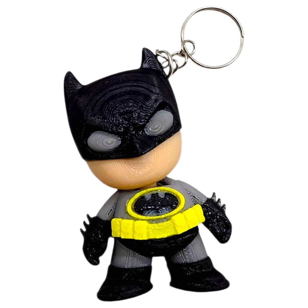Брелок "Hero Batman / Бэтмен "Головастик", Keychain", 3D печать, OYTOY - № 1 Брелок "Hero Batman / Бэтмен "Головастик", Keychain", 3D печать, OYTOY - № 1
