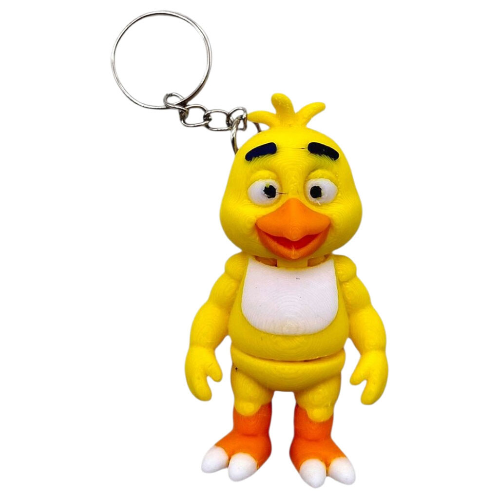 Брелок "Hero Chica the Chicken / Чика Keychain", 3D печать, OYTOY - № 1 Брелок "Hero Chica the Chicken / Чика Keychain", 3D печать, OYTOY - № 1
