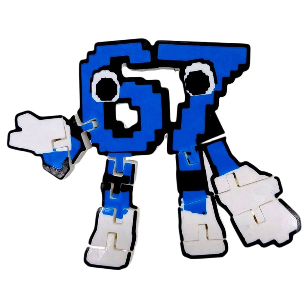 Брелок "ROBLOX 67 / 67 BRAINROT SIX-SEVEN KEYCHAIN, 3D печать, OYTOY - № 1 Брелок "ROBLOX 67 / 67 BRAINROT SIX-SEVEN KEYCHAIN, 3D печать, OYTOY - № 1