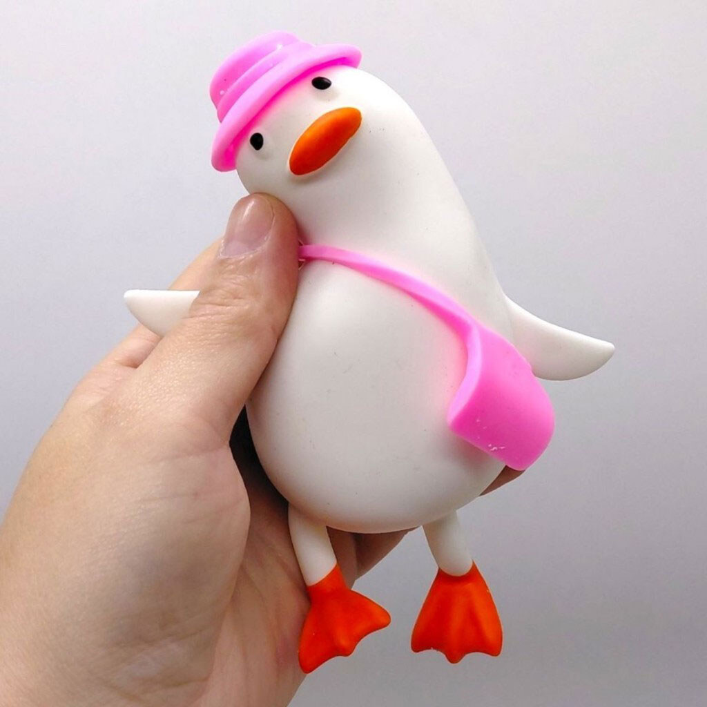 Игрушка антистресс "Happy Duck", Mic - № 4 Игрушка антистресс "Happy Duck", Mic - № 4