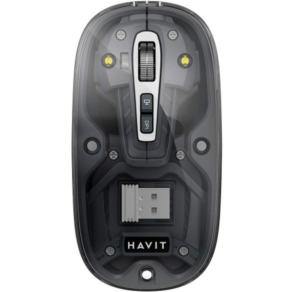 Мышь Havit HV-MS62WD, Серый - № 5 Мышь Havit HV-MS62WD, Серый - № 5