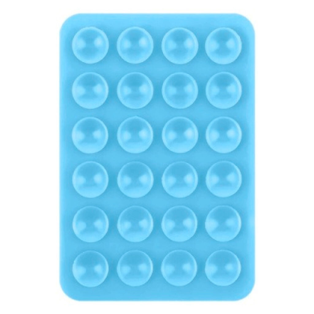 Держатель-присоска Double Side Silicone, Голубой - № 1 Держатель-присоска Double Side Silicone, Голубой - № 1