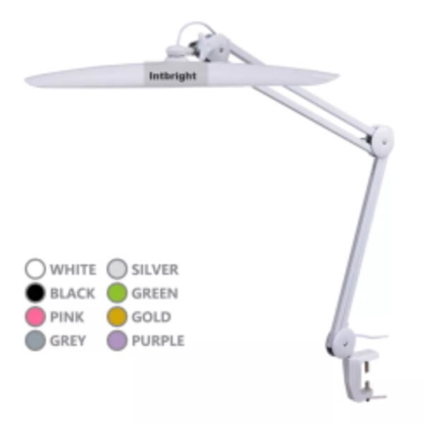 Лампа настольная на струбцине 9501LED dimming+CCT 182 LED БЕЛАЯ - № 2 Лампа настольная на струбцине 9501LED dimming+CCT 182 LED БЕЛАЯ - № 2