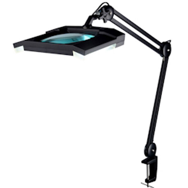 Лупа настольная Intbright 9002LED-3D прямоугольная ЧЁРНАЯ - № 1 Лупа настольная Intbright 9002LED-3D прямоугольная ЧЁРНАЯ - № 1