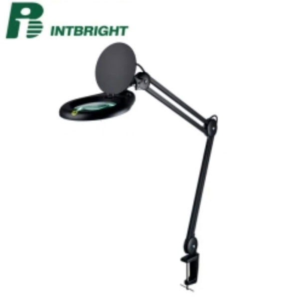 Лупа настольная Intbright 9005LED-5D ЧЁРНАЯ, 5 диоптрий - № 1 Лупа настольная Intbright 9005LED-5D ЧЁРНАЯ, 5 диоптрий - № 1
