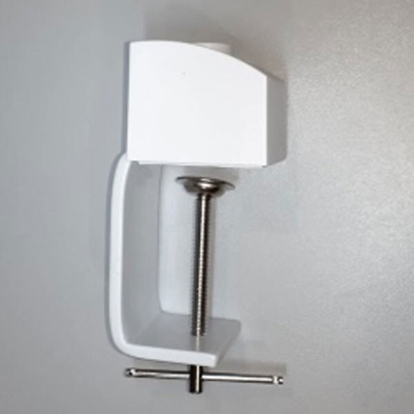 Струбцина для ламп-луп INTBRIGHT Clamp-1 БЕЛАЯ, D=12,8мм - № 1 Струбцина для ламп-луп INTBRIGHT Clamp-1 БЕЛАЯ, D=12,8мм - № 1