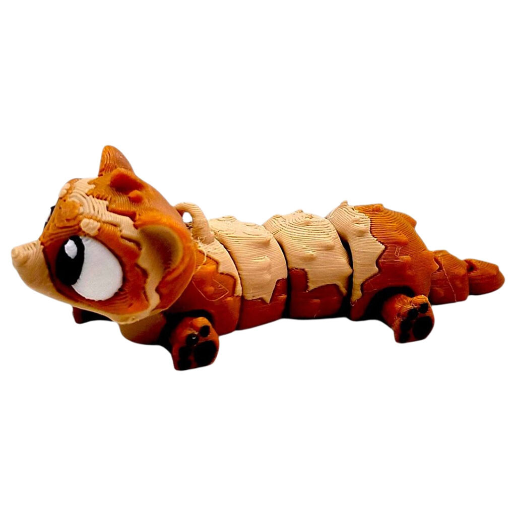 Брелок "Cute Ferret / Милый Болар", Keychain, 3D печать, OYTOY - № 1 Брелок "Cute Ferret / Милый Болар", Keychain, 3D печать, OYTOY - № 1