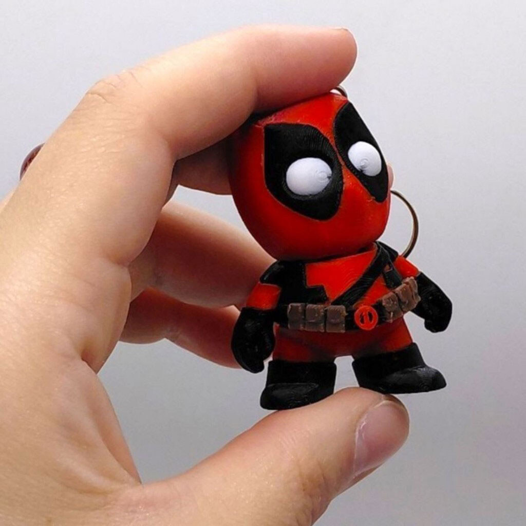 Брелок "Hero Deadpool Marvel / Дедпул Марвел", Keychain, 3D печать, OYTOY - № 3 Брелок "Hero Deadpool Marvel / Дедпул Марвел", Keychain, 3D печать, OYTOY - № 3