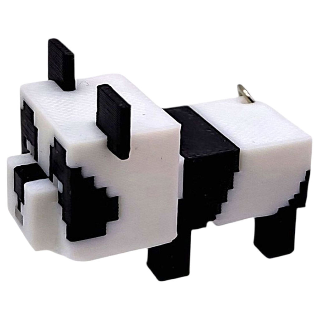 Брелок "Minecraft Panda / Майнкрафт Пандочка", Keychain, 3D печать, OYTOY - № 1 Брелок "Minecraft Panda / Майнкрафт Пандочка", Keychain, 3D печать, OYTOY - № 1