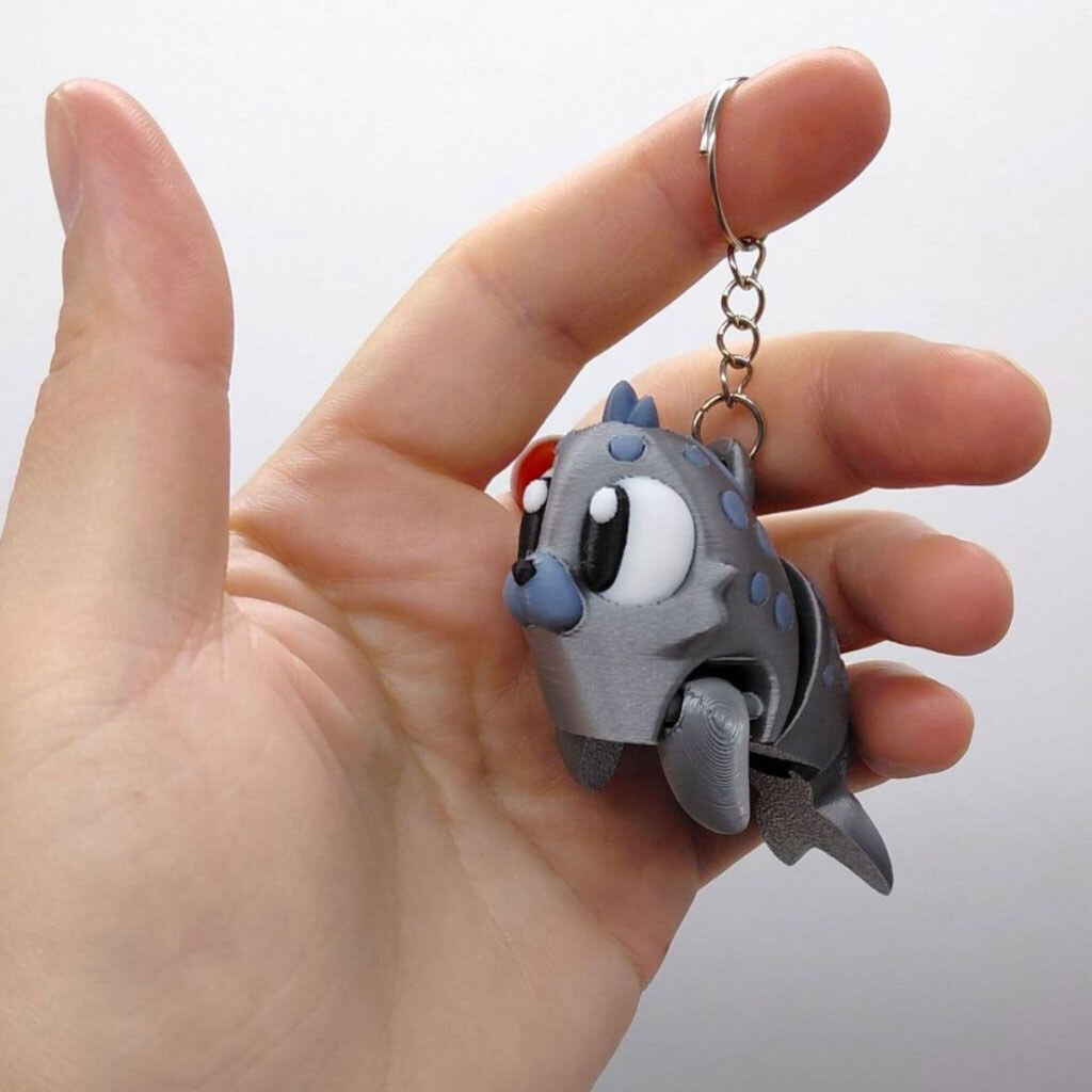 Брелок "Cute Seal / Тюлень", Keychain, 3D печать, OYTOY - № 3 Брелок "Cute Seal / Тюлень", Keychain, 3D печать, OYTOY - № 3