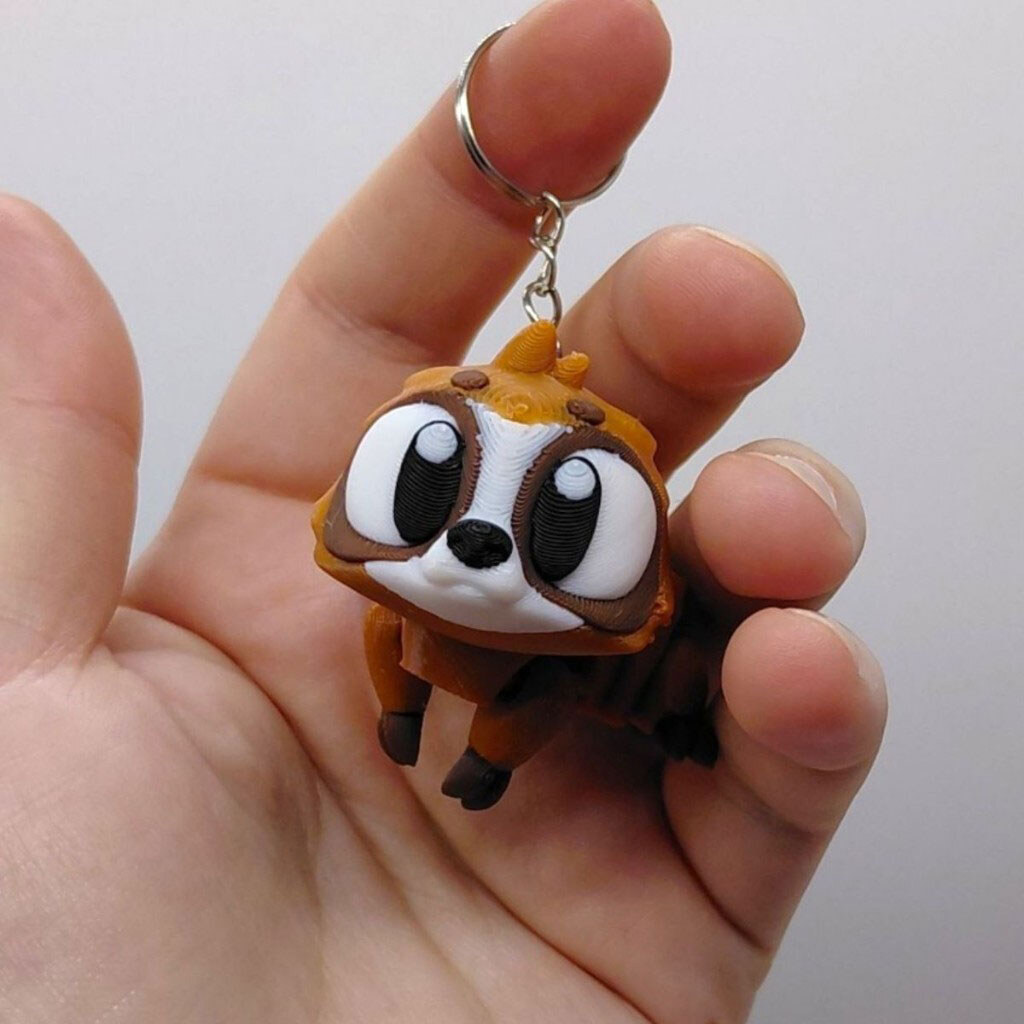 Брелок "Cute Sloth / Линивец", Keychain, 3D печать, OYTOY - № 3 Брелок "Cute Sloth / Линивец", Keychain, 3D печать, OYTOY - № 3