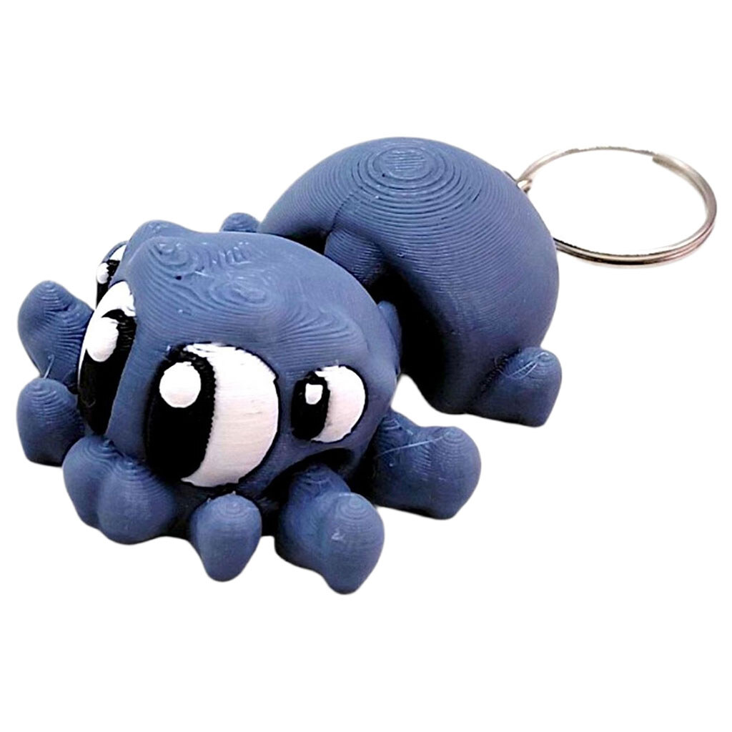 Брелок "Cute Spider / Павучок", Keychain, 3D печать, OYTOY - № 1 Брелок "Cute Spider / Павучок", Keychain, 3D печать, OYTOY - № 1