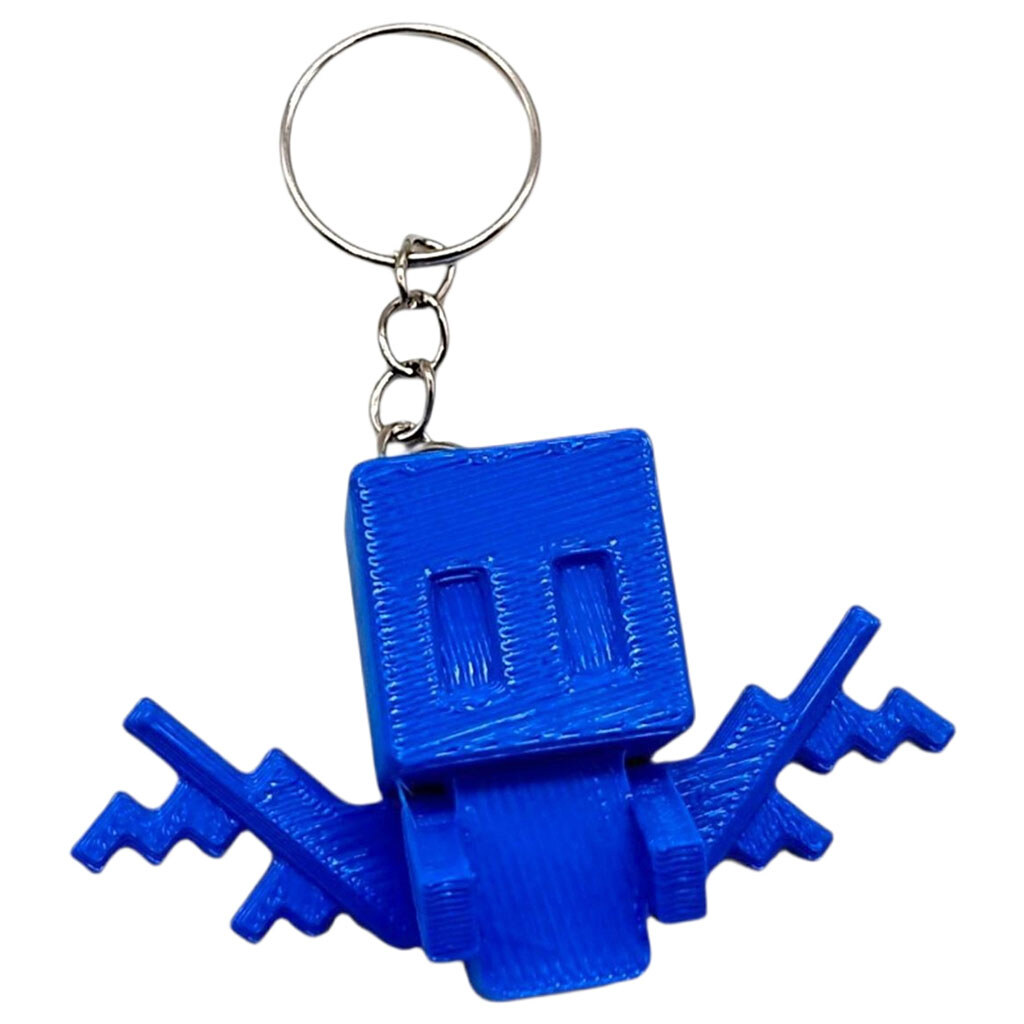 Брелок "Minecraft Allay / Эллей", Keychain, 3D печать, OYTOY - № 1 Брелок "Minecraft Allay / Эллей", Keychain, 3D печать, OYTOY - № 1