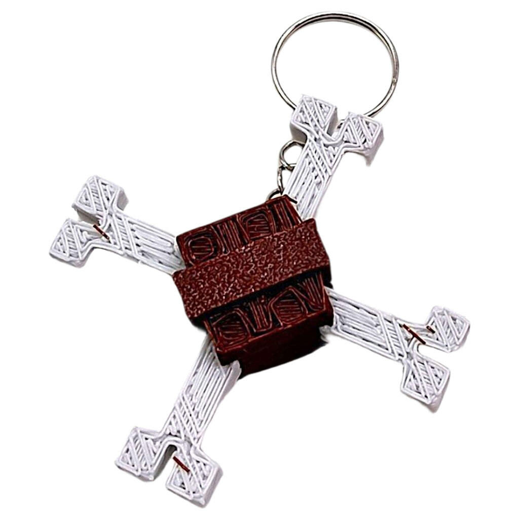 Брелок "Roblox Bone Blossom / Фрукт Кость", Keychain, 3D печать, OYTOY - № 1 Брелок "Roblox Bone Blossom / Фрукт Кость", Keychain, 3D печать, OYTOY - № 1