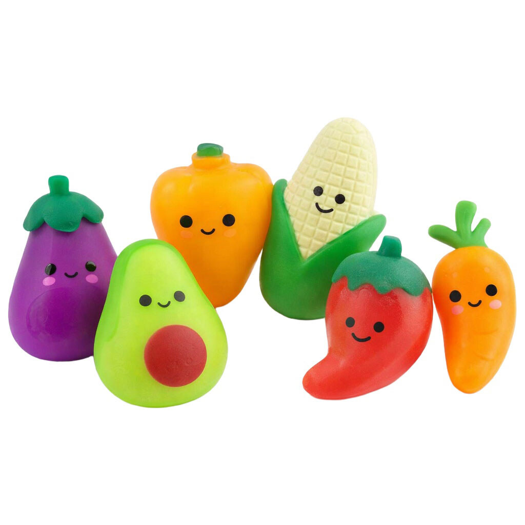 Набор игрушек-антистресс "Mochi squishy Salad bar", Monster Gum - № 4 Набор игрушек-антистресс "Mochi squishy Salad bar", Monster Gum - № 4