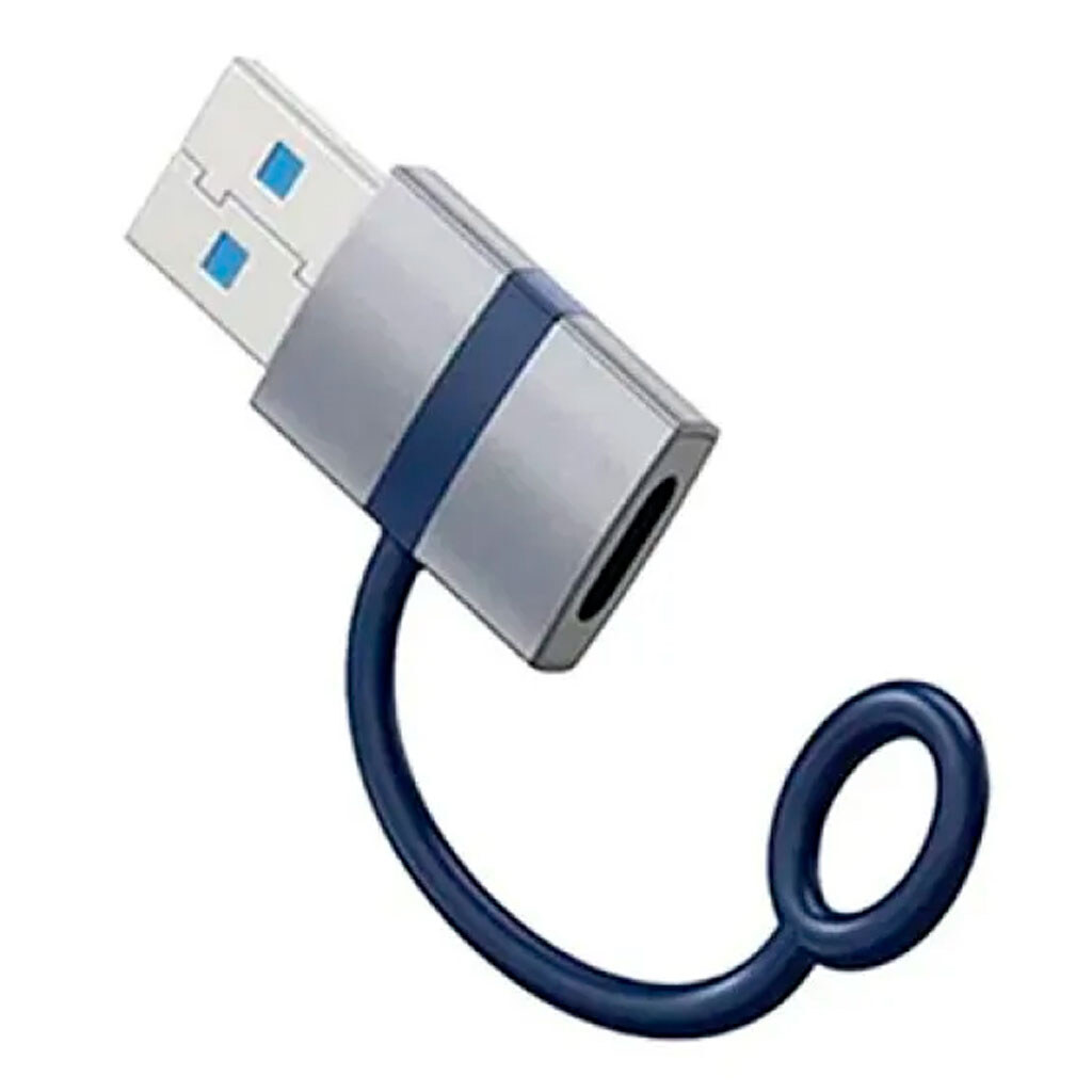 Адаптер Wiwu Wi-C052 Legend, Type-C, USB, Серый - № 1 Адаптер Wiwu Wi-C052 Legend, Type-C, USB, Серый - № 1
